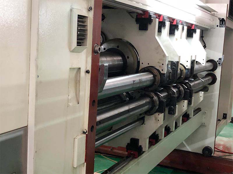 Automatic Flexo Printer Slotter Die-cutter Stacker Machine