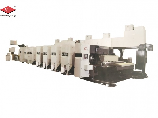 máquina de impresión flexográfica para cartón corrugado