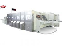 máquina de impresión flexográfica de caja de cartón corrugado