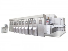 máquina de impresión flexográfica de caja de cartón corrugado para la venta