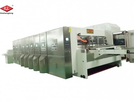 Máquina de impresión flexográfica de cartón corrugado de venta caliente