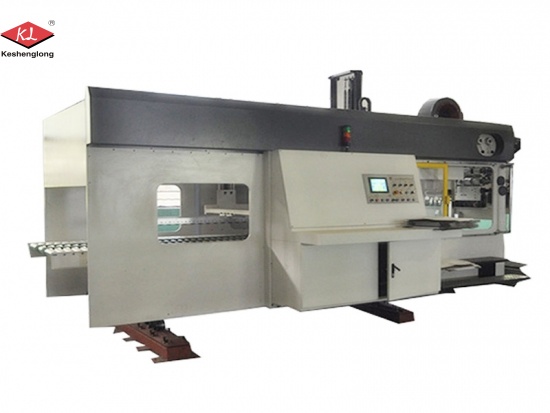 máquina de impresión de troquelado rotativo de caja corrugada