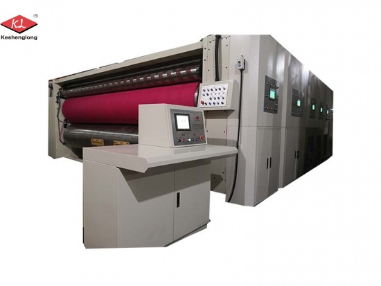 Máquina troqueladora de alta velocidad para impresión flexográfica