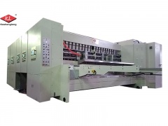 máquina troqueladora y ranuradora automática de impresión flexográfica