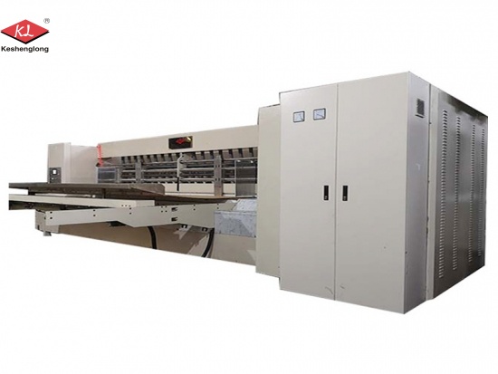Impresora flexográfica de 4 colores ranuradora troqueladora
