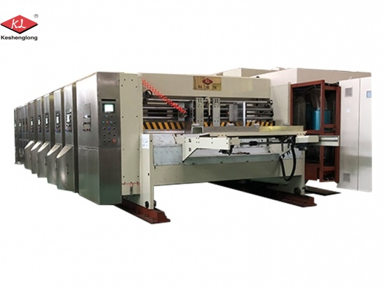 máquina de impresión flexográfica de caja corrugada con ce