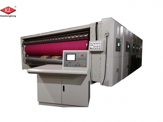 Impresora flexográfica de cartón de 2 colores