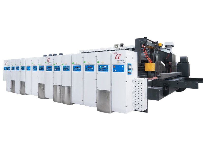 Máquina de impresión flexográfica de alta definición y múltiples colores