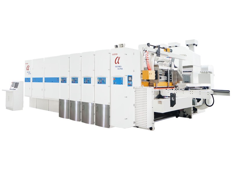 Máquina de impresión fuera de línea con servoaccionamiento completo