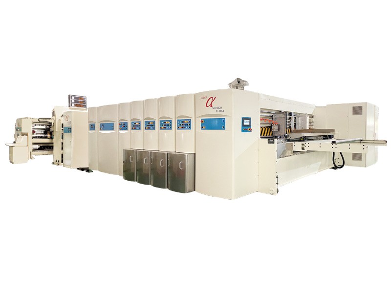 Máquina en línea con impresión