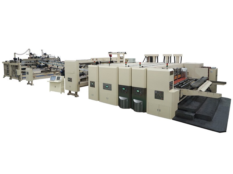 Máquina para fabricar cajas rígidas