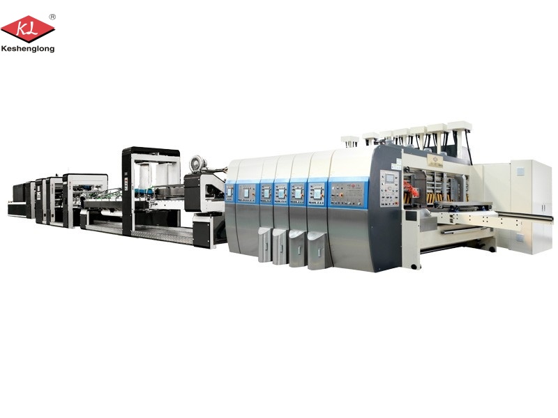 Impresión de abajo hacia arriba y plegado con máquina de coser