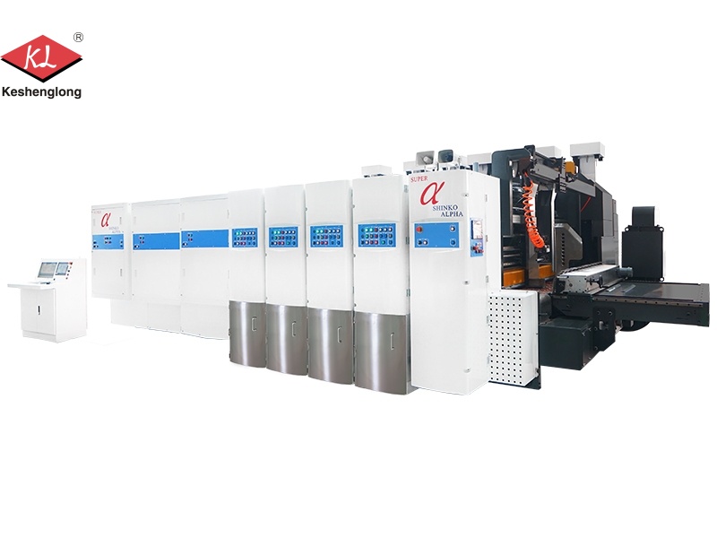 Máquina de impresión flexográfica de tipo servo completo Shinko