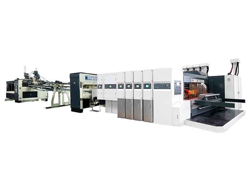 Máquina de plegado y estampado superior por transferencia de vacío