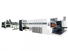 Máquina de plegado y estampado superior por transferencia de vacío