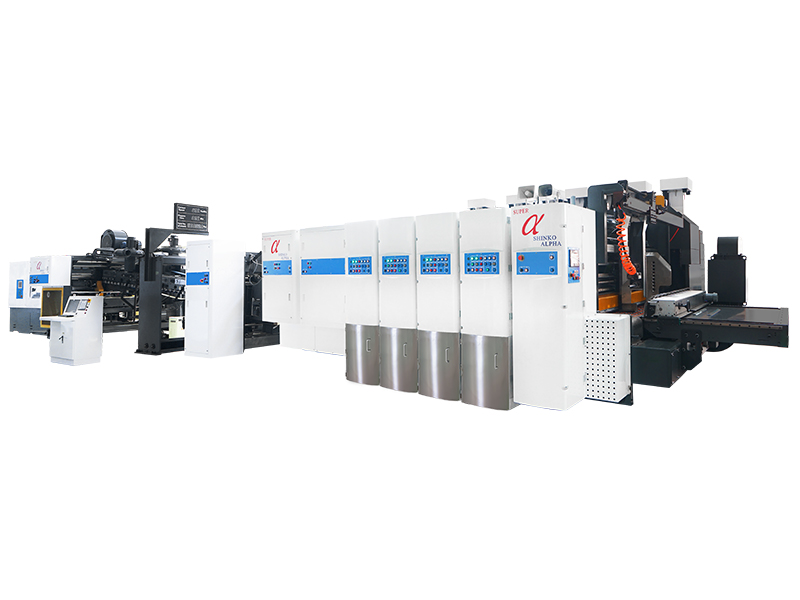 Máquina en línea con impresión