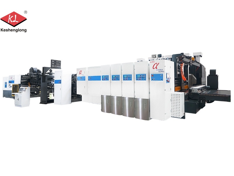 Máquina en línea con impresión