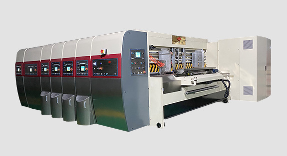Transferencia de vacío Flexo Impresora Slotter Die-Cutter Máquina (Top  & Inferior Impresión) 